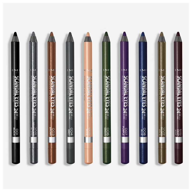 Rimmel London Scandaleyes Waterproof Kohl Kajal Liner - Brown