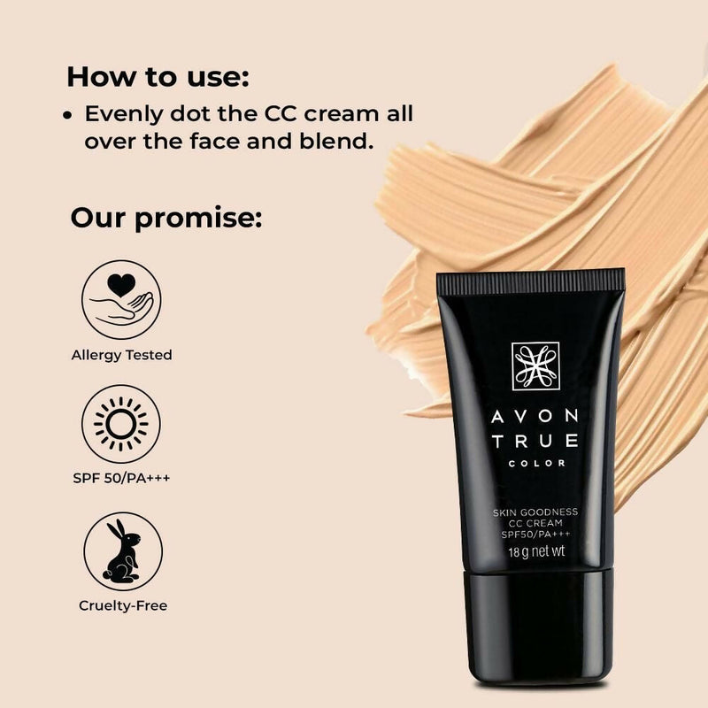 Avon True Color Skin Goodness CC Cream - Medium Wheat