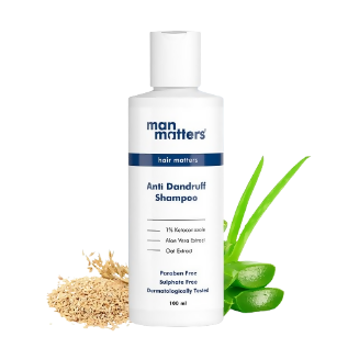 Man Matters 1% Ketoconazole Anti-Dandruff Shampoo, Reduces Itching & Dandruff
