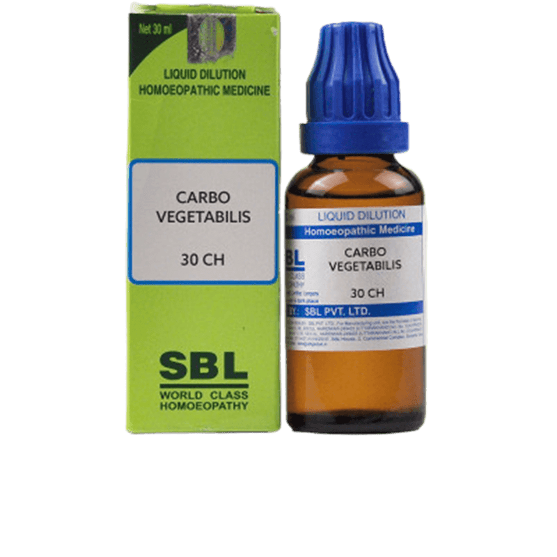 SBL Homeopathy Carbo Vegetabilis Dilution