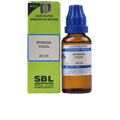 SBL Homeopathy Spongia Tosta Dilution