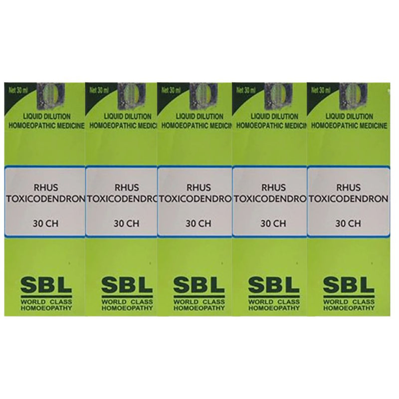 SBL Homeopathy Rhus Toxicodendron Dilution