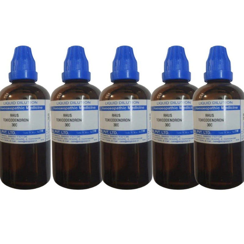 SBL Homeopathy Rhus Toxicodendron Dilution