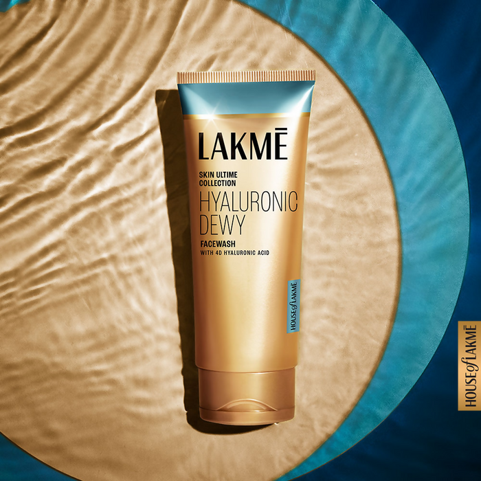 Lakme Hyaluronic Dewy Face Wash Hyadrating with 4D Hyaluronic Acid