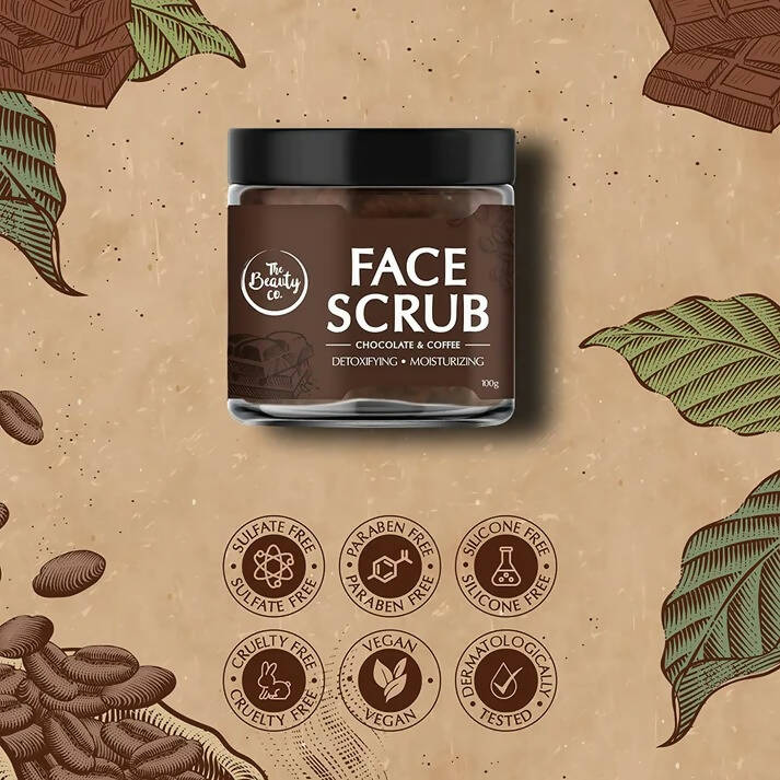 The Beauty Co. Chocolate Coffee Face Scrub
