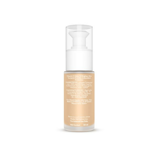 Mamaearth Hydra-Glow Full Coverage Foundation With Vitamin C & Turmeric - Beige Glow