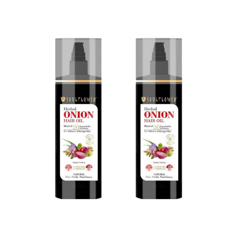 Soulflower Herbal Onion Hair Growth Oil