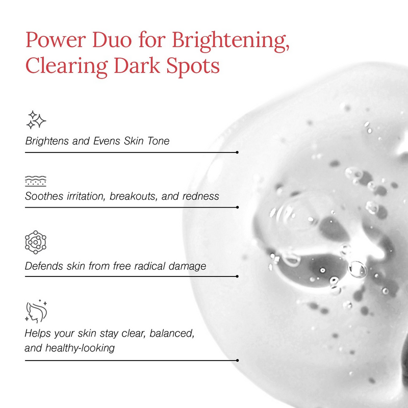 Juicy Chemistry 2% Alpha Arbutin + D-Gallic Acid Face Serum