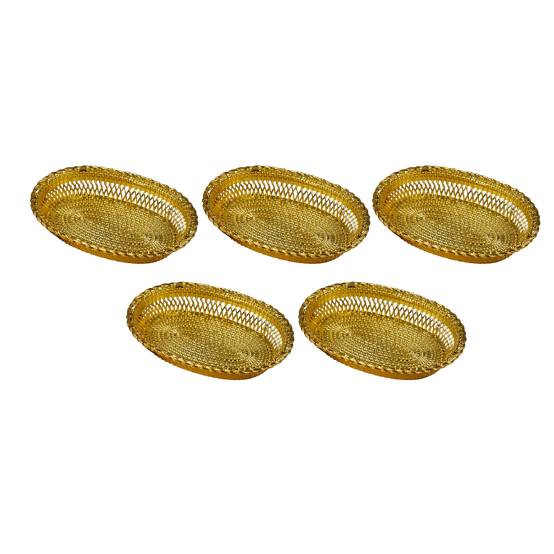 Sri Rudra Decorative Color Flower Tray (SR 0639)