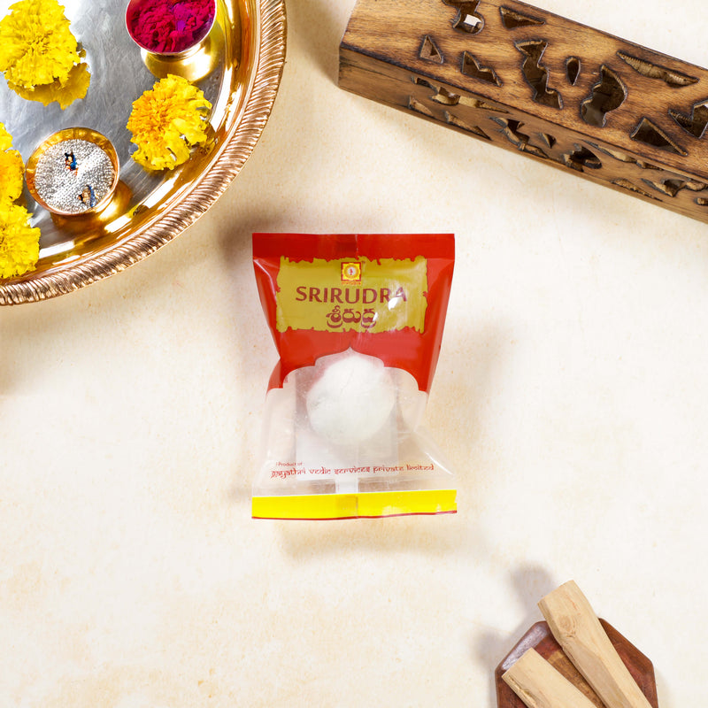 Sri Rudra Vibhuthi Round (EAN 90097)