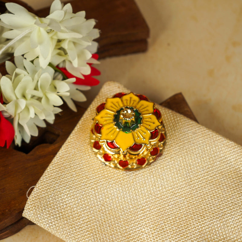 Sri Rudra Fiber Gold Kumkum Bharani (SR 01946)