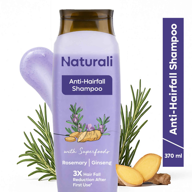 Naturali Anti-Hairfall Shampoo with Rosemary Oil & Ginseng Extract