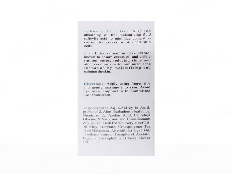 Sebocop Acne Gel