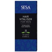 SESAAyurvedic Hair Vitaliser for men packaging on a white background
