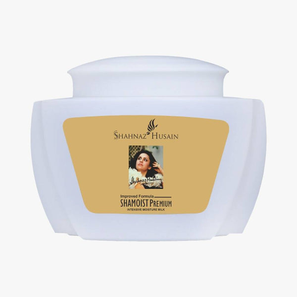 Shahnaz Husain Shamoist Premium skincare product on a white background