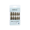 Shills Professional Reusable Press On Nails Log Almond - SPN694