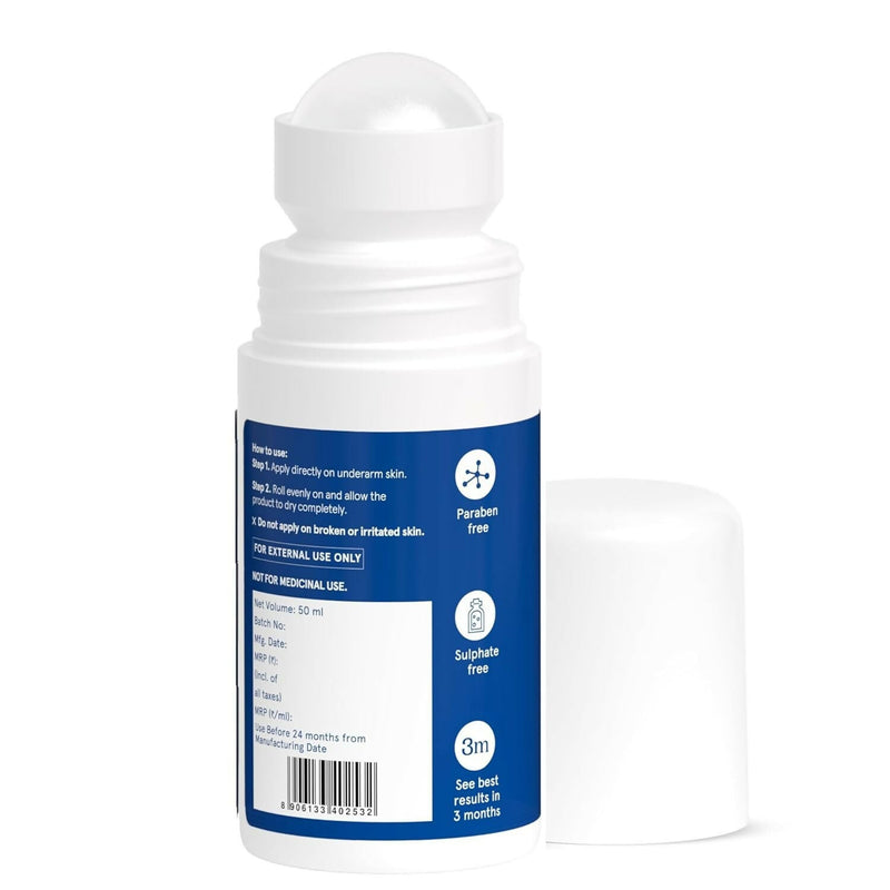 BeBodywise 4% AHA BHA Underarm Roll On For Reduce Pigmentation - Flora Fragrance