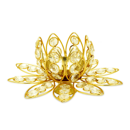 Shubhkart Nitya Brass Dhanlaxmi Kamal Diya