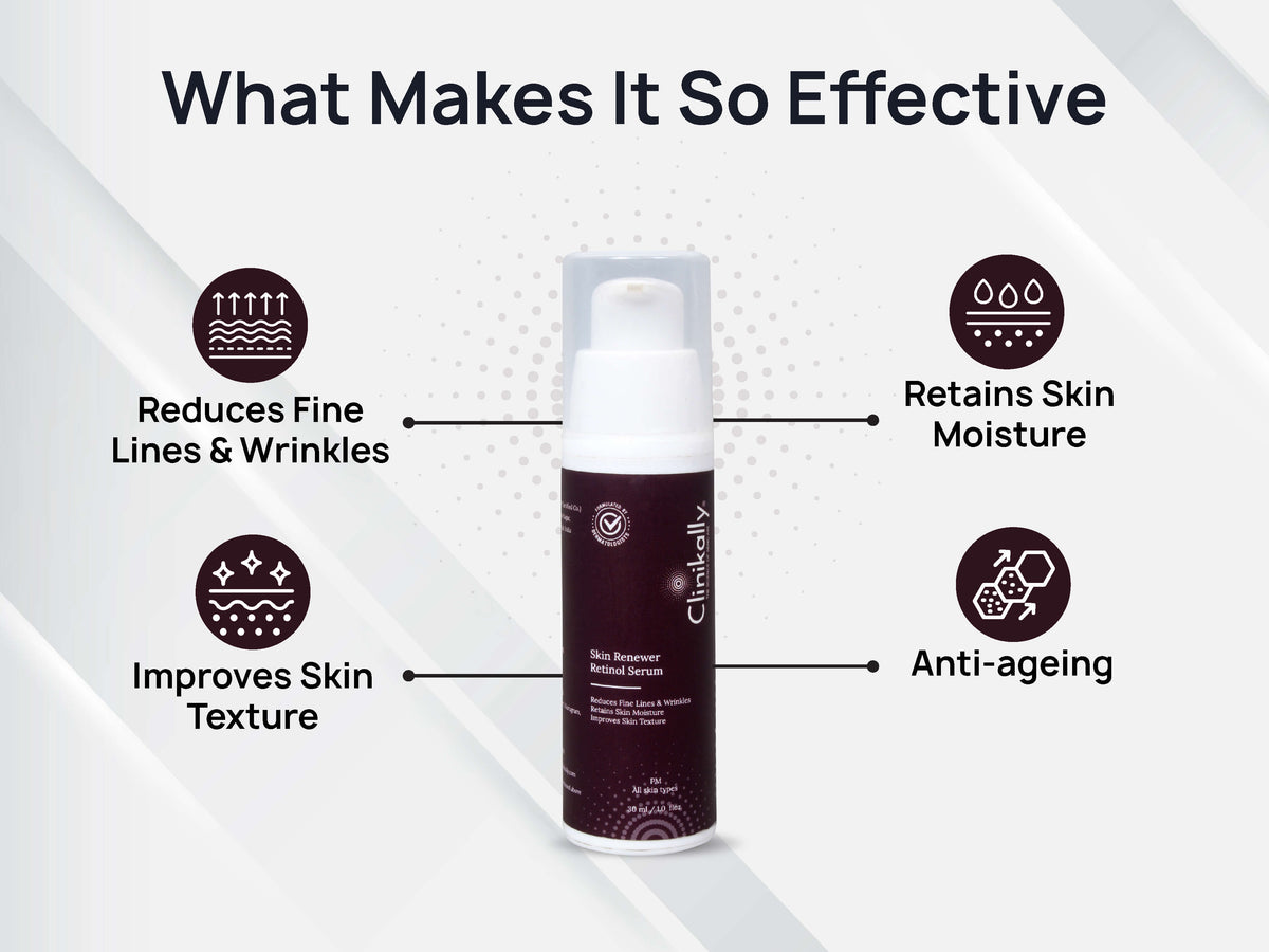 Clinikally Skin Renewer Retinol Serum
