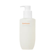 Sulwhasoo skincare bottle with pump on a white background