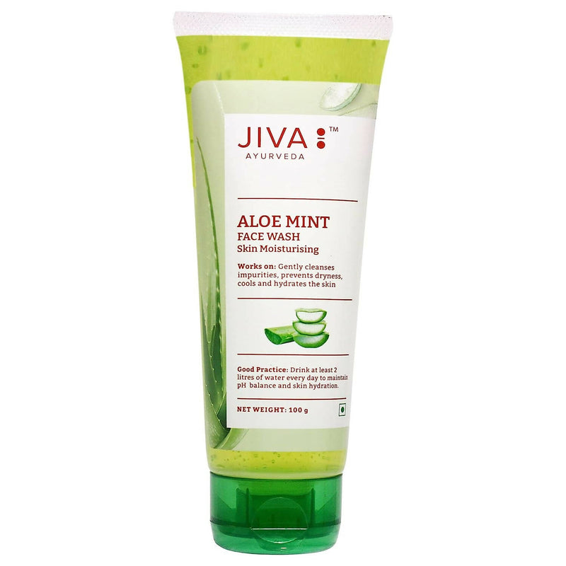 Jiva Ayurveda Aloe Mint Facewash