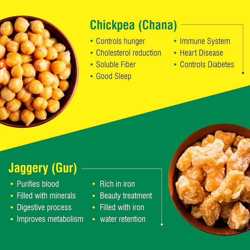 Dhampur Green Gur Chana