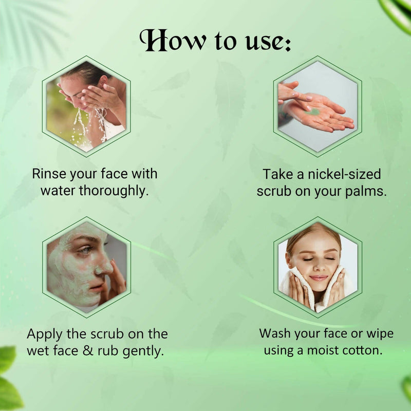 NutriGlow Neem & Tulsi Face Scrub