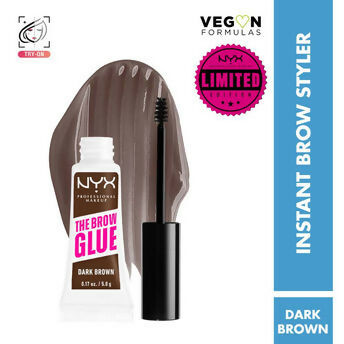 NYX Professional Makeup The Brow Glue Instant Long-Hold Eyebrow Styler - Brown
