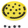 TOYZTREND Mind Challenging and Brain Development Brainvita Mini for Kids with 33 Glass Marbles - Limited Time Offer