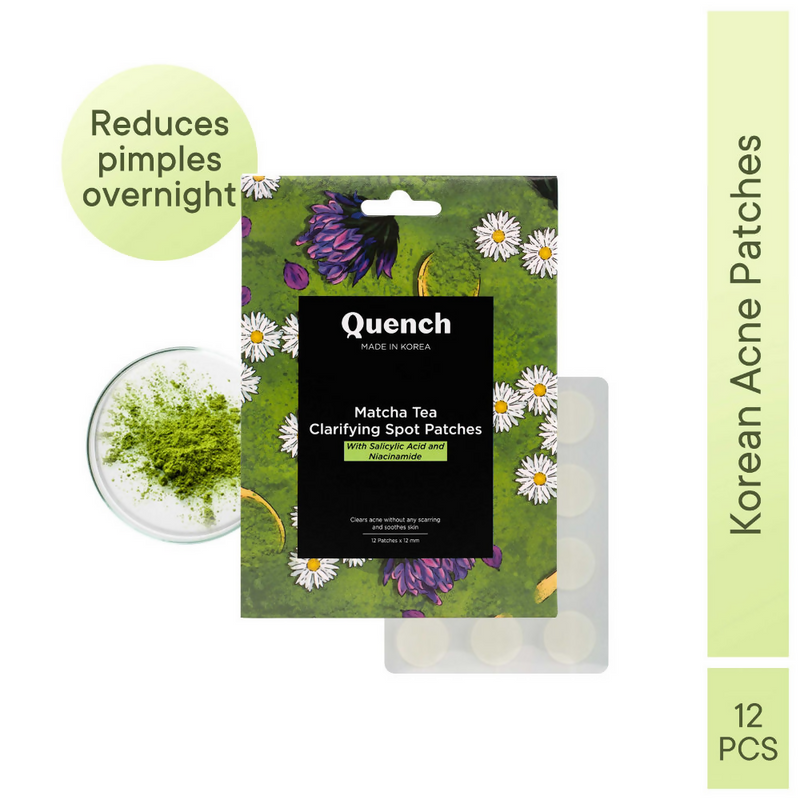 Quench Matcha Tea Clarifying Acne Patches