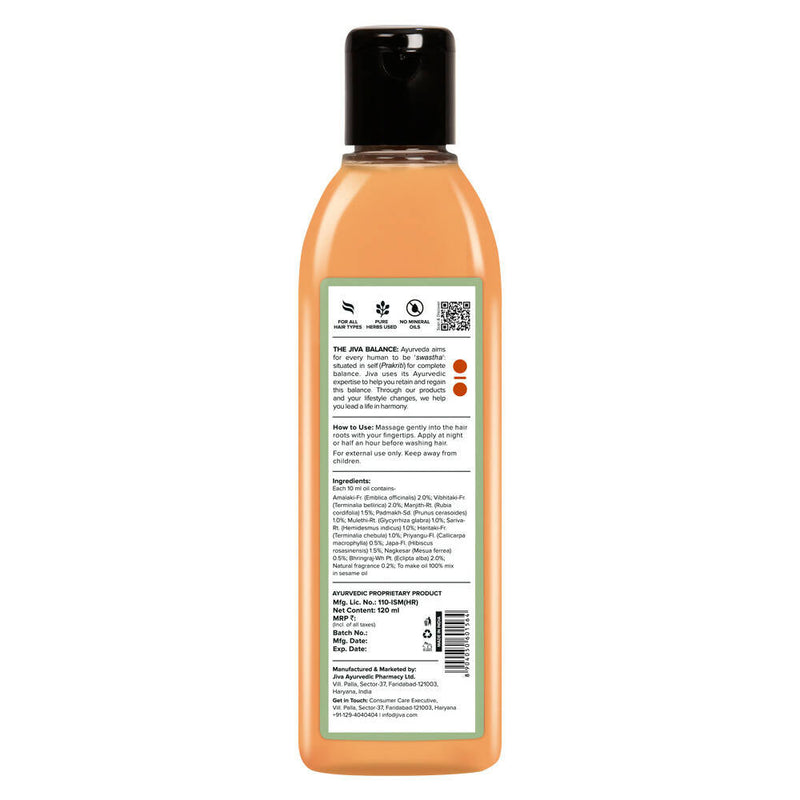 Jiva Ayurveda Bhringraj Hair Oil