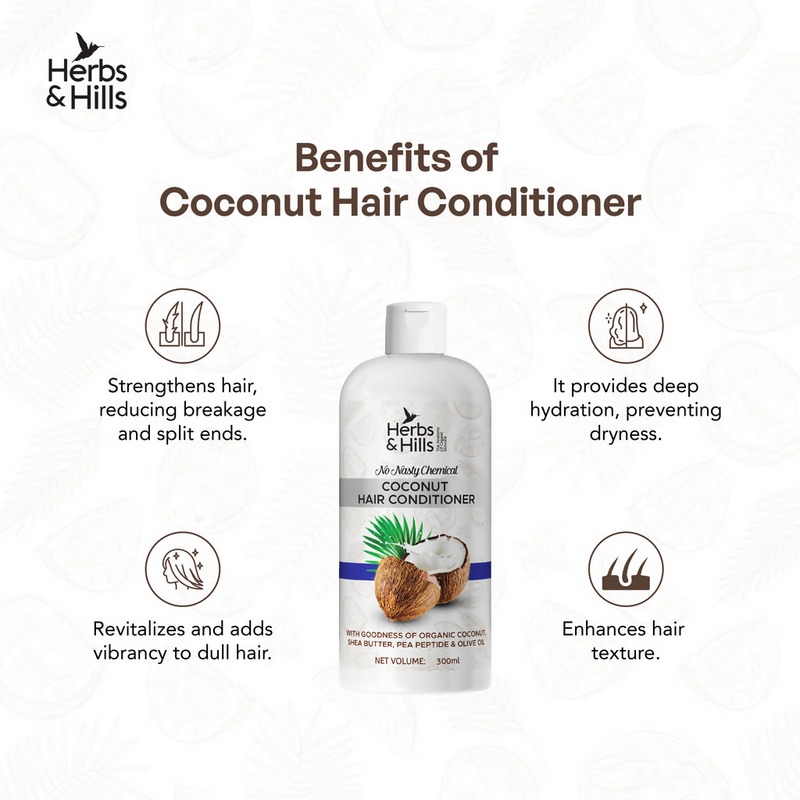 Herbs & Hills Coconut Hair Conditioner