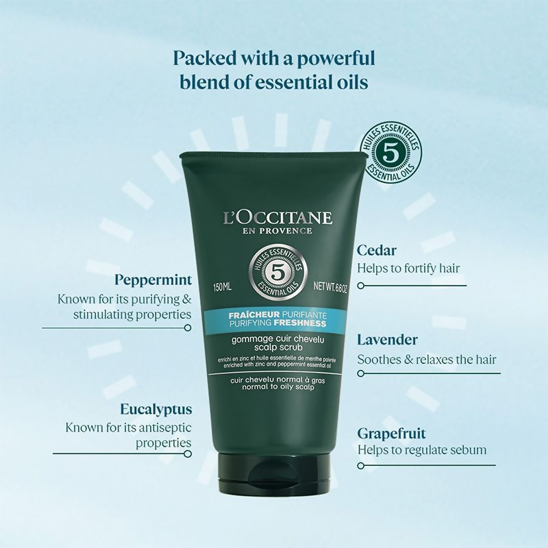 L'Occitane Purifying Freshness Scalp Scrub
