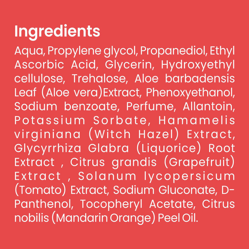 VI-JOHN Prakritik Tomato Face Serum, Moisturizes & Hydrates, Made With 100% Natural Bio Actives