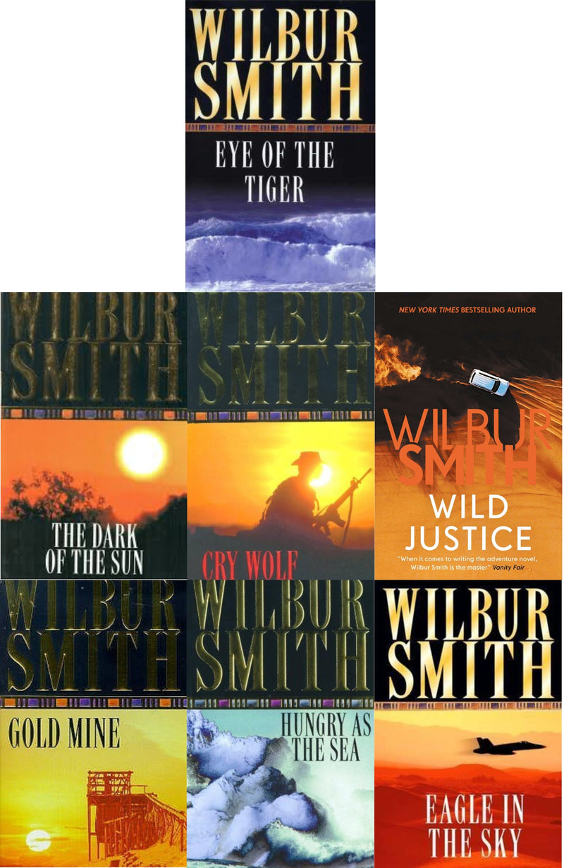 Wilbur Smith X 7 Boxed Set