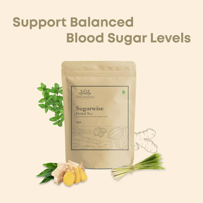 Shivamastu Ayurveda Sugarwise Herbal Tea - Limited Time Offer