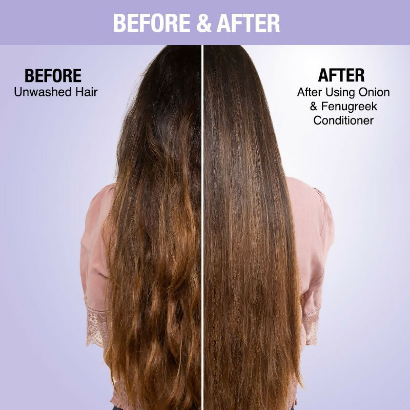 Nykaa Naturals Anti-Hair Fall -Free Conditioner With Onion & Fenugreek - Limited Time Offer