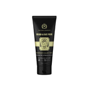 Black tube of 'The Man Company' beard and face wash on a white background