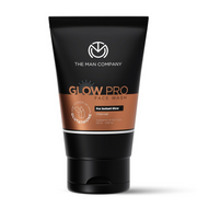 Tube of The Man Company Glow Pro Face Wash on a white background