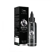 Beard oil bottle and packaging with TNW branding on a white background