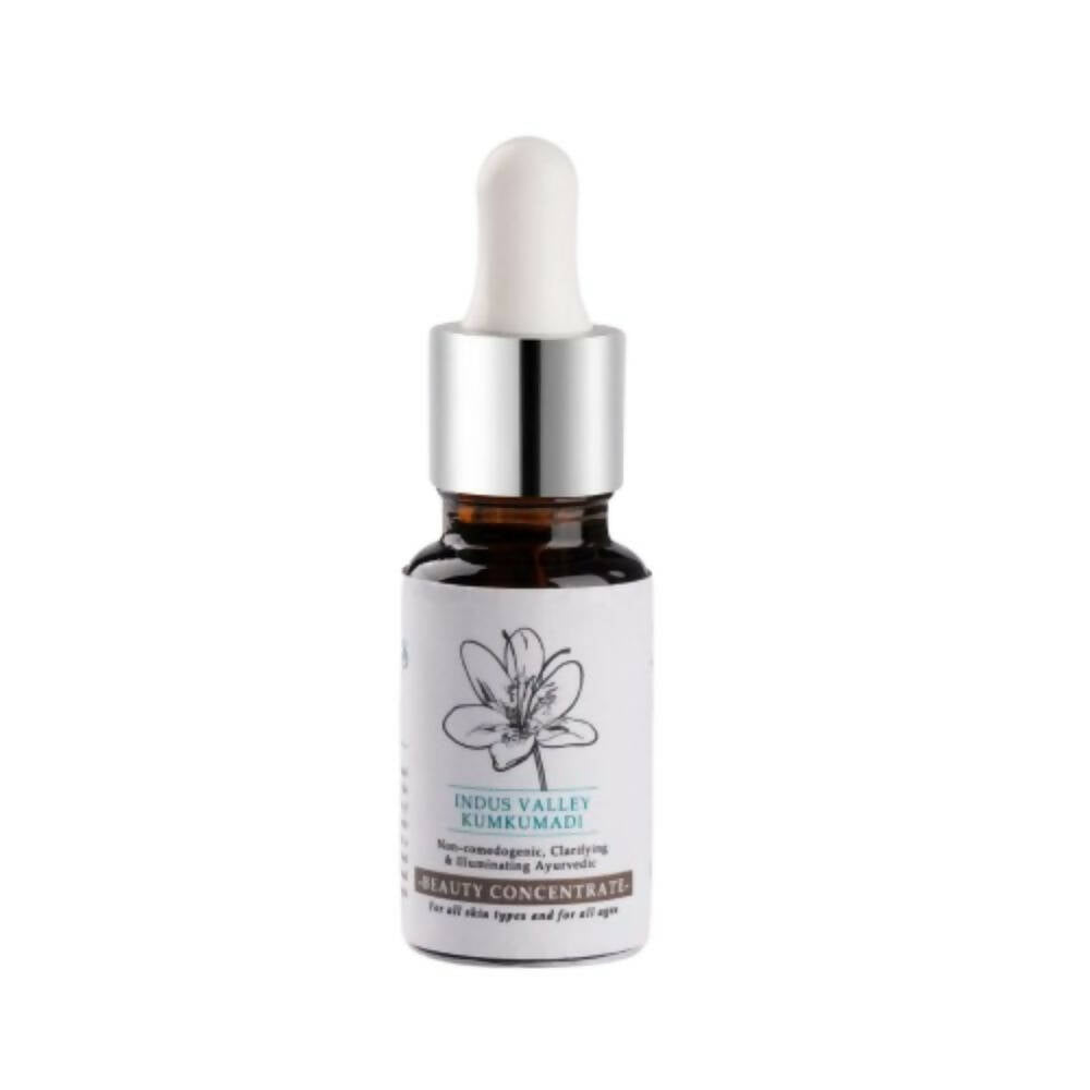 Skincare serum bottle with dropper on a white background