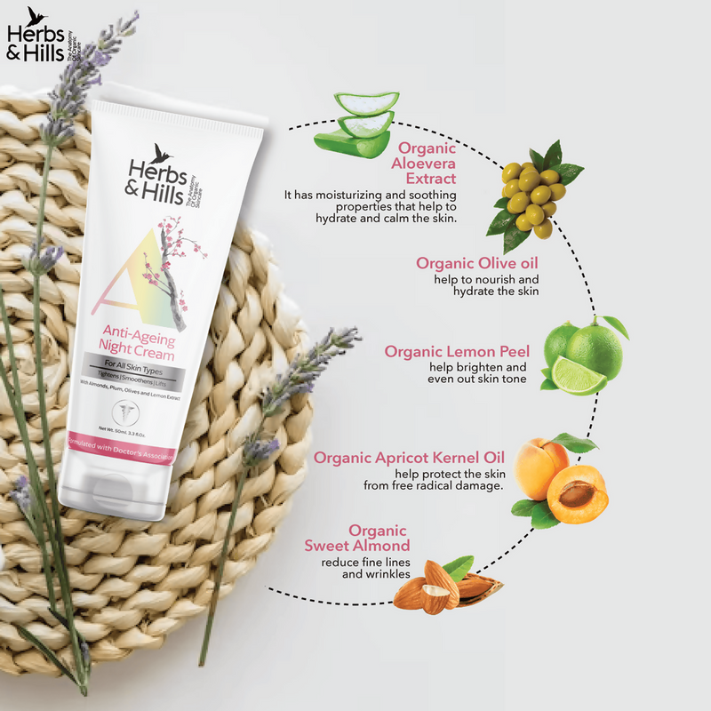 Herbs & Hills Anti Ageing Night Cream