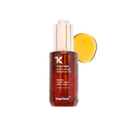 trueKind Kumkumadi Radiance Oil bottle with dropper on a white background
