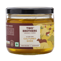 Two Brothers Organic Farms A2 Gir Cow Cultured Ghee | Cultured Cow Desi Ghee | Curd-Churned Bilona Ghee | Pure, Natural, and Healthy