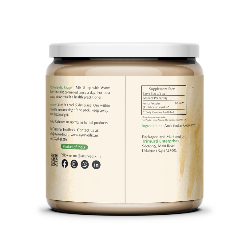 Ayurvedix Organic Amla Powder