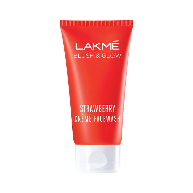 Lakme Blush & Glow Strawberry Creme Face Wash