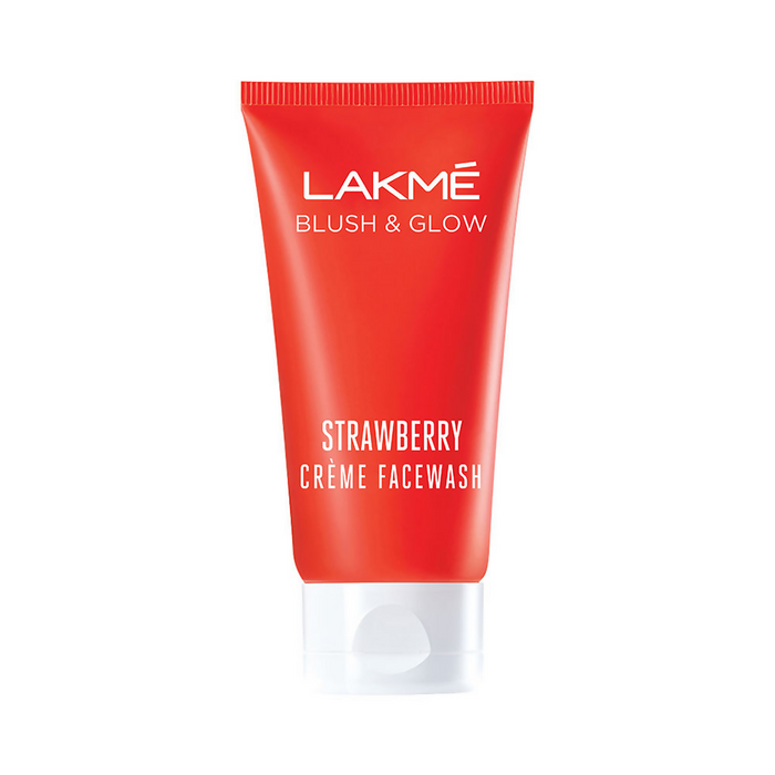 Lakme Blush & Glow Strawberry Creme Face Wash