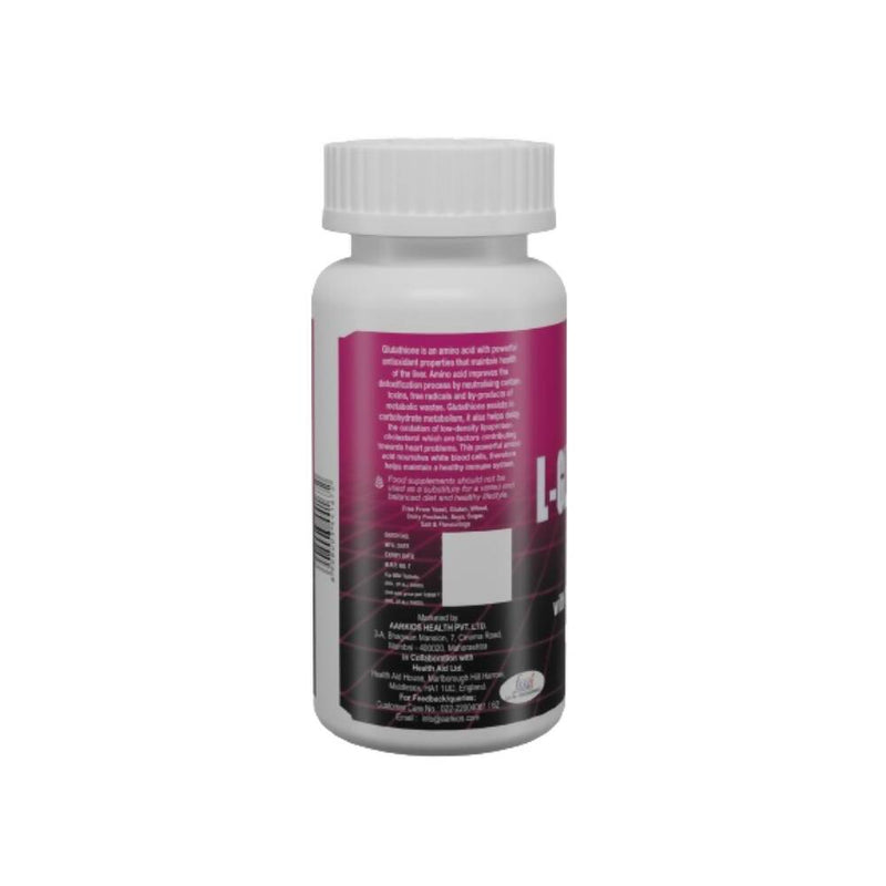 HealthAid L-Glutathione 500 mg with Vitamin C and Astaxanthin Tablets