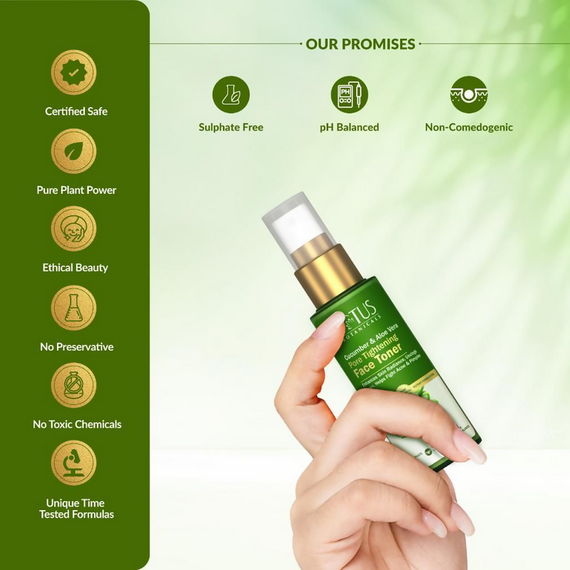 Lotus Botanicals Cucumber & Aloe Vera Pore Tightening Face Tone