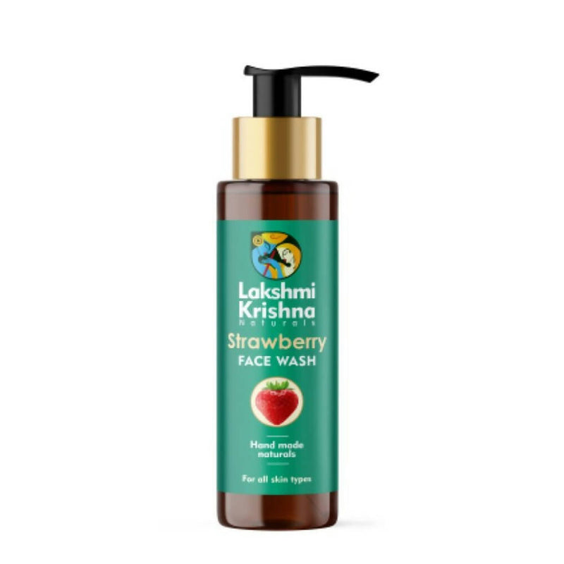 Lakshmi Krishna Naturals Strawberry Face Wash
